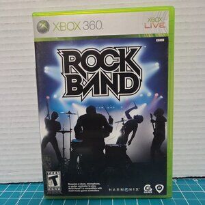 Rockband 1 - Microsoft Xbox 360 CIB Tested Game